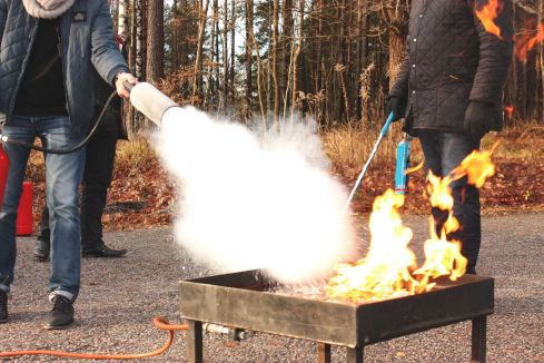 Ausbildung von Brandschutzhelfern im Bereich Arbeitssicherheit